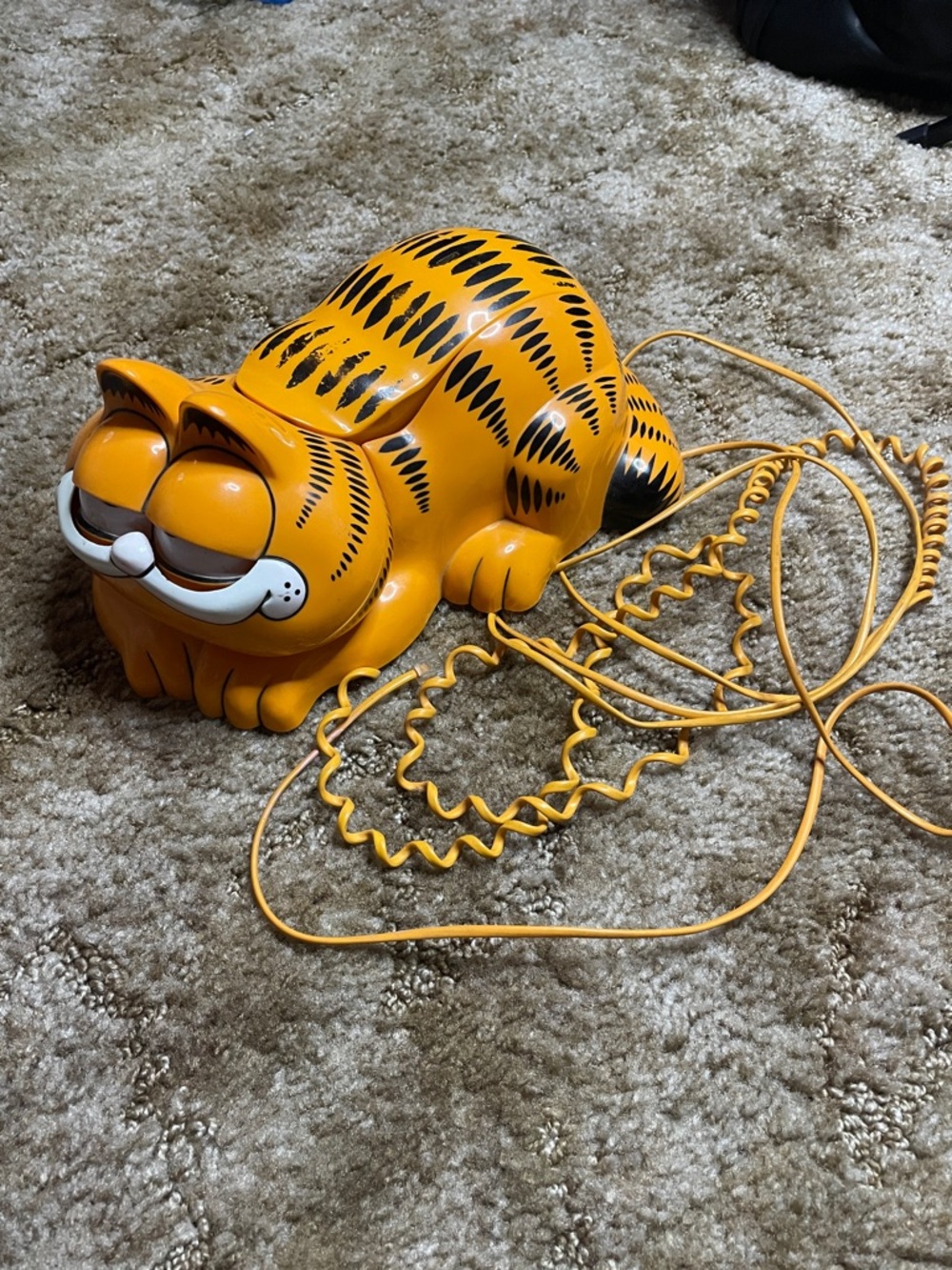 Vintage 1989 GARFIELD Telephone PHONE Landline1207 TYCO